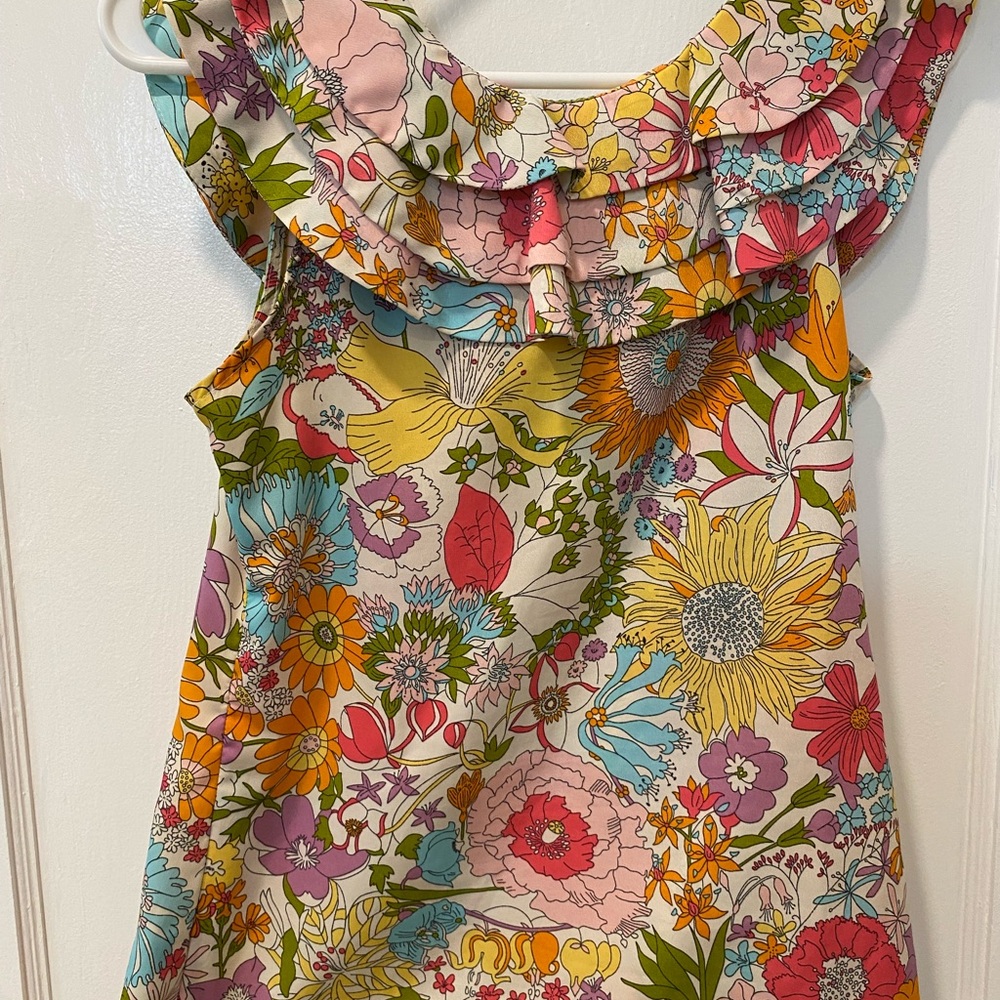 Floral top with front closure. Liberty of London for Target